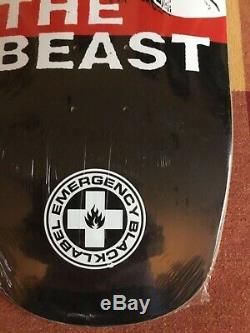 The Beast Black Label Emergency Skateboard (Santa Cruz Powell Peralta Zorlac)