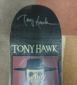 Tony Hawk Signed Auto Skateboard Deck santa cruz powell peralta