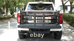 Truck Bed Extender For Hyundai Santa Cruz with Molle Panel & Flag Bracket