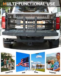 Truck Bed Extender For Hyundai Santa Cruz with Molle Panel & Flag Bracket