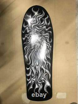 Unused Santa Cruz Jason Jessee Sun God Skateboard Skate Deck Deadstock Black