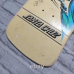 Vintage 2008 Santa Cruz Keith Meek Signed Slasher Reissue Skateboard Deck New