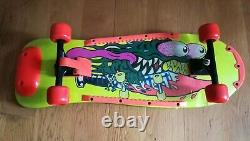 Vintage 80 Monopatin Rox Pro- Skateboard Old School Santa Cruz Spoof Slasher