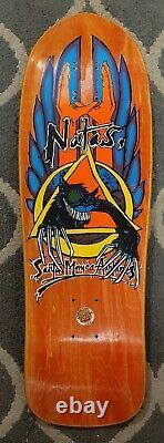Vintage NOS Natas Kaupas Santa Cruz Evil Cat skateboard Santa Monica Airlines